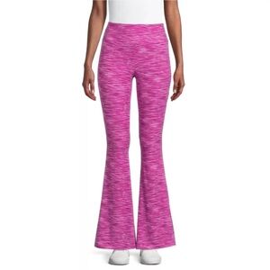 🩷 No Boundaries • Stretchy Flare Leggings Pants in Pink